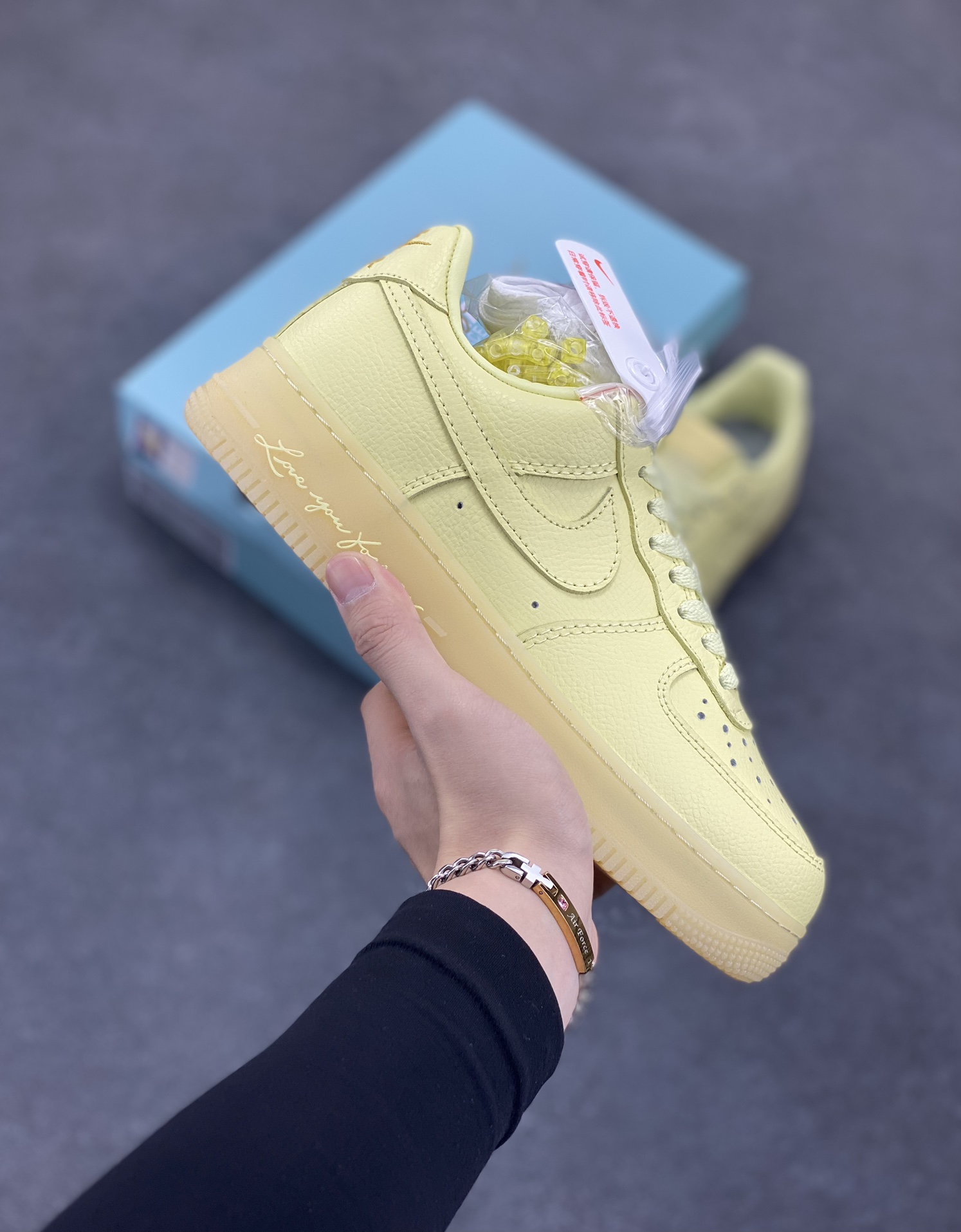 Nike Air Force 1 '07 Low Lemon Twist Crystal Shoes CZ8065-800 2 i1745851851 4095 0