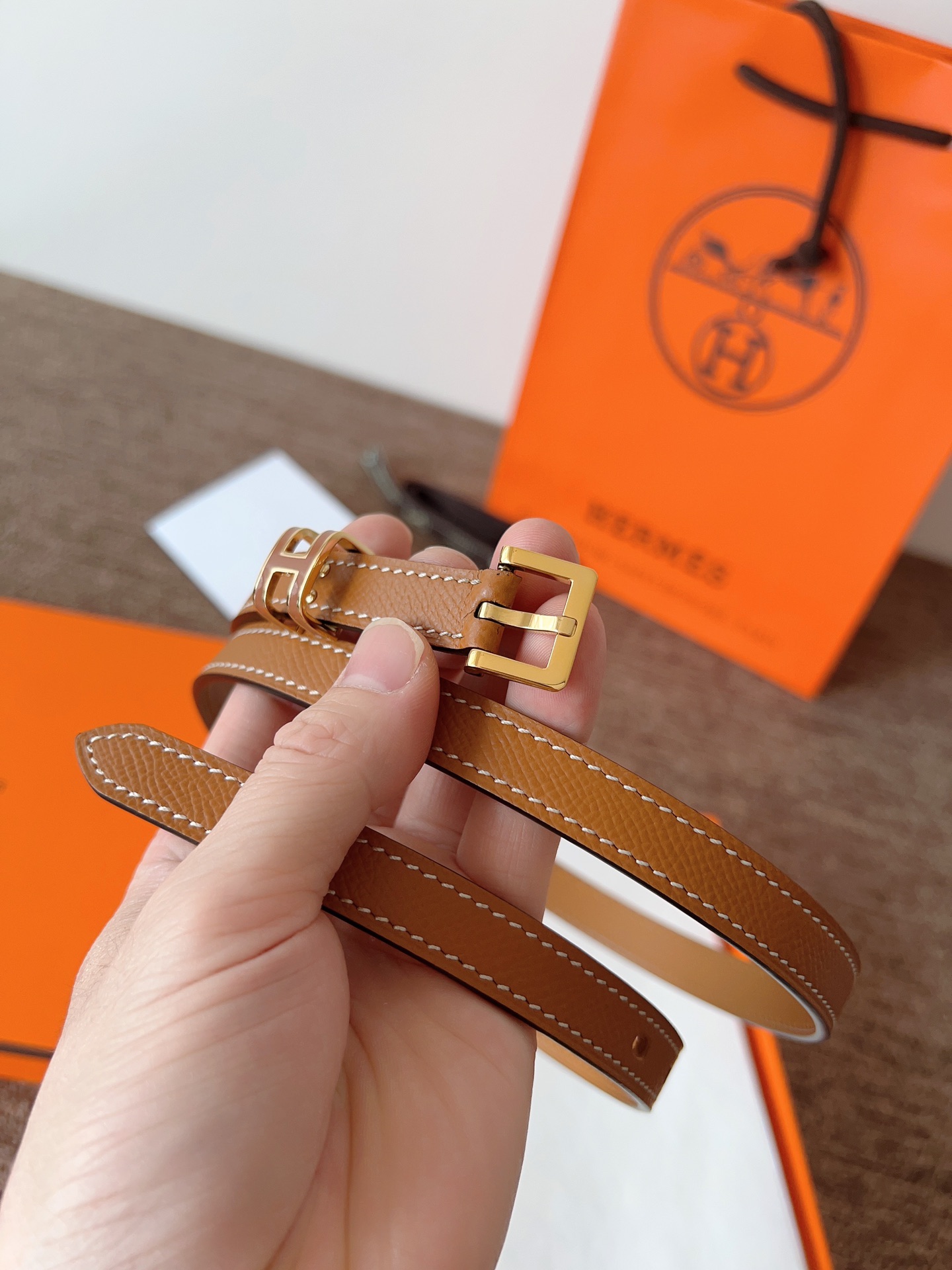 Hermes Women's Pop H Belt 15mm - Stylish and Versatile Waist Accent 7 i1745852656 4998 5