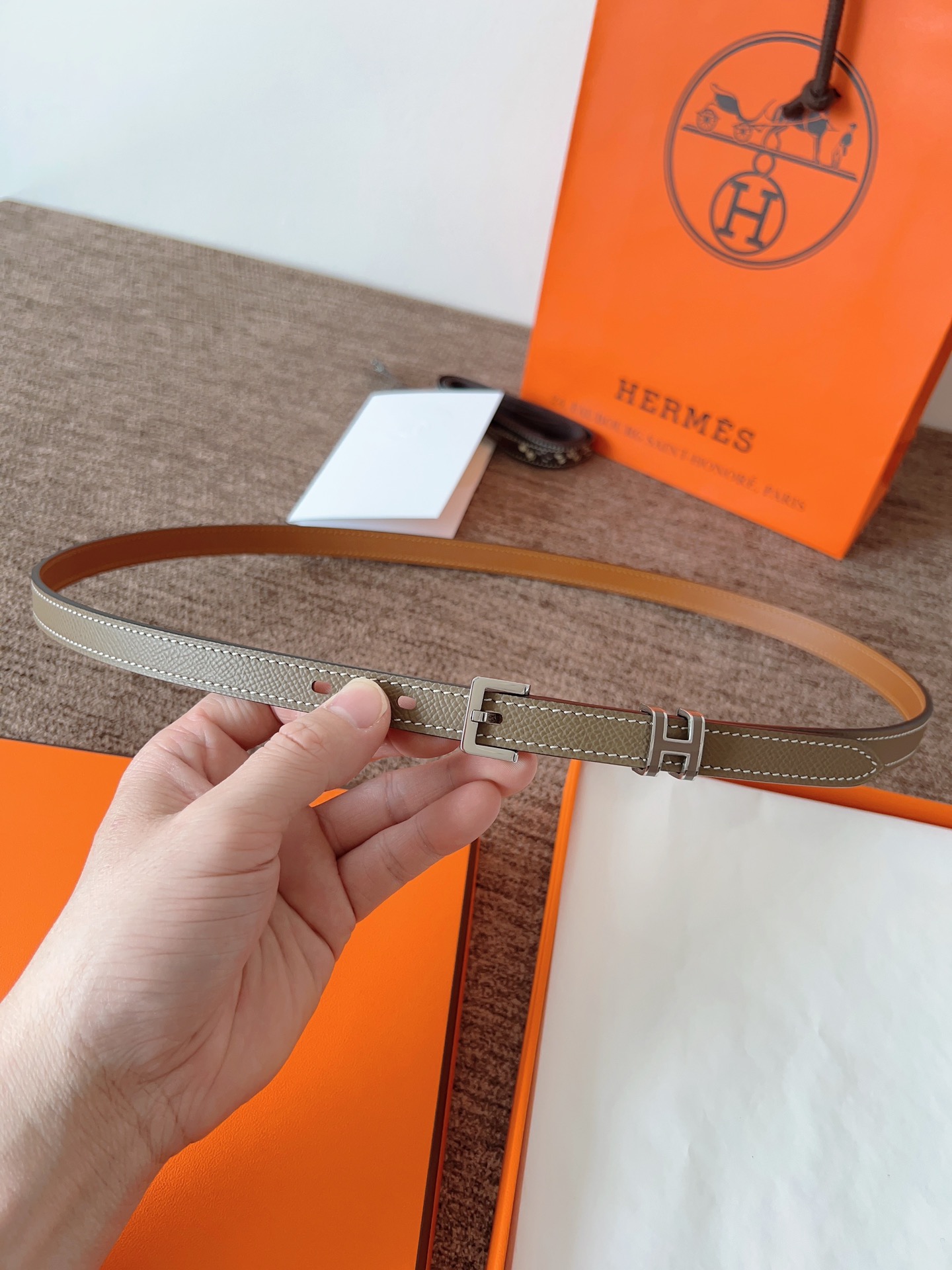 Hermes Women's Pop H Belt 15mm - Stylish Leather Belt with Iconic H Buckle 10 i1745852694 6079 8