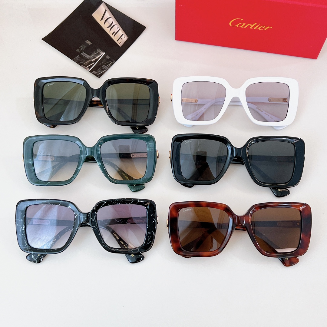 。Cartier
MOD：CT0315
Size：54口21 140
🔝🔝
