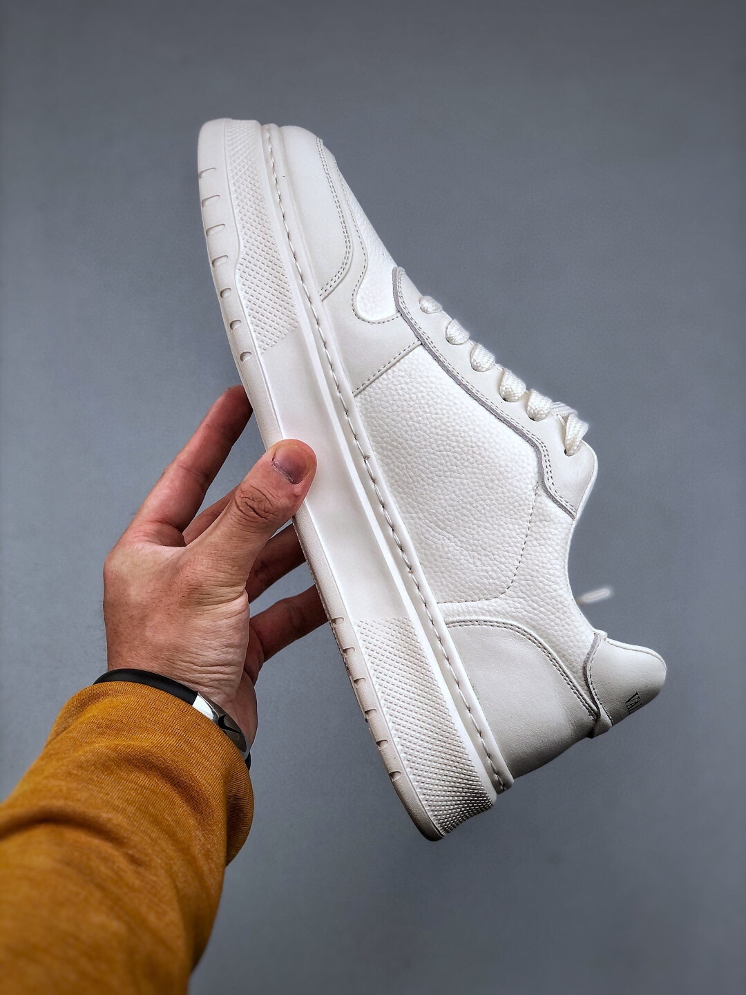 Valentino Rockstud Untitled White Leather Sneakers - Iconic Stud Detail 6 i1745858539 8760 4