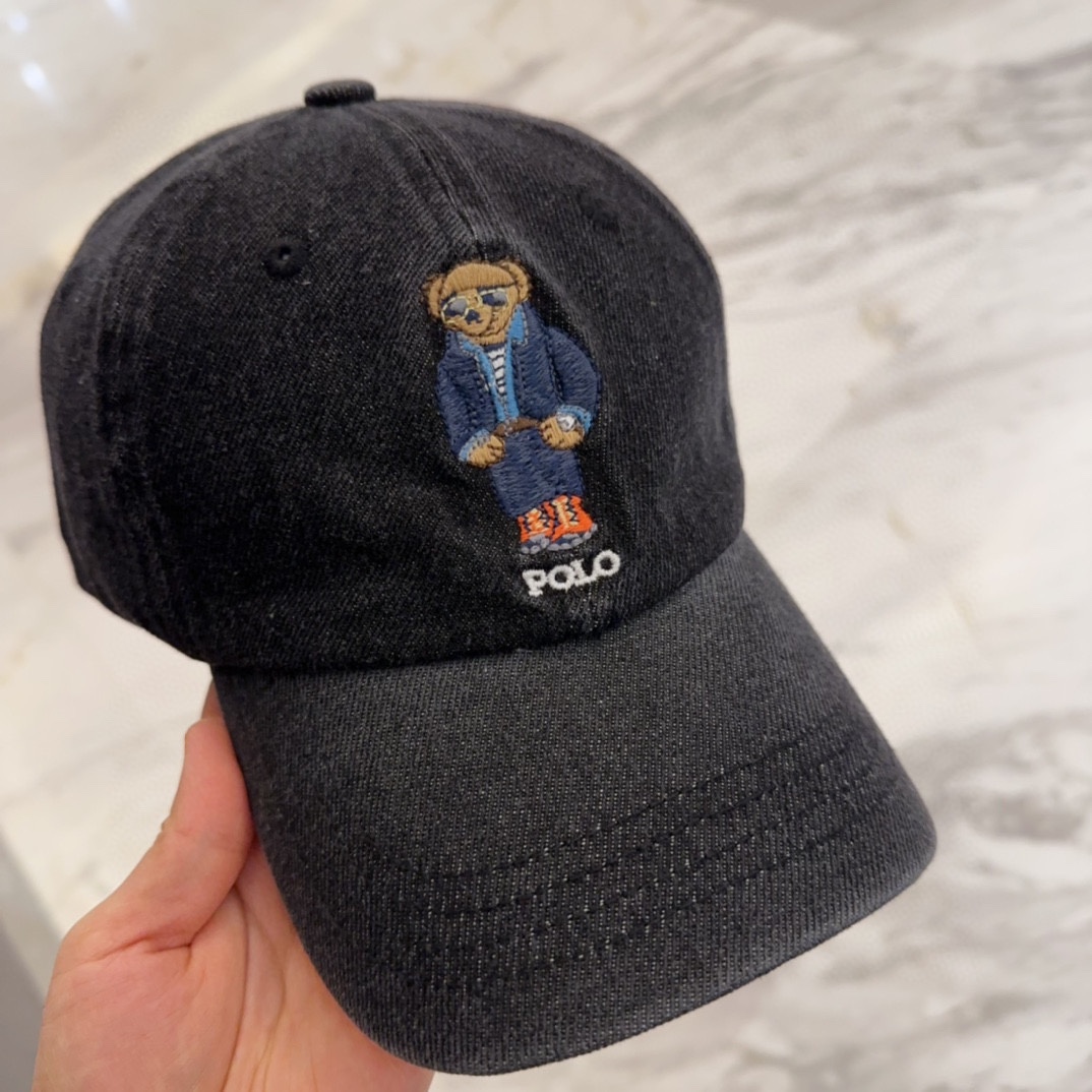 

保罗 POLO经典刺绣牛仔棒球帽，太阳帽，4D刺绣，精工细做缝制而成！休闲时尚 郊外运动，假日外出少