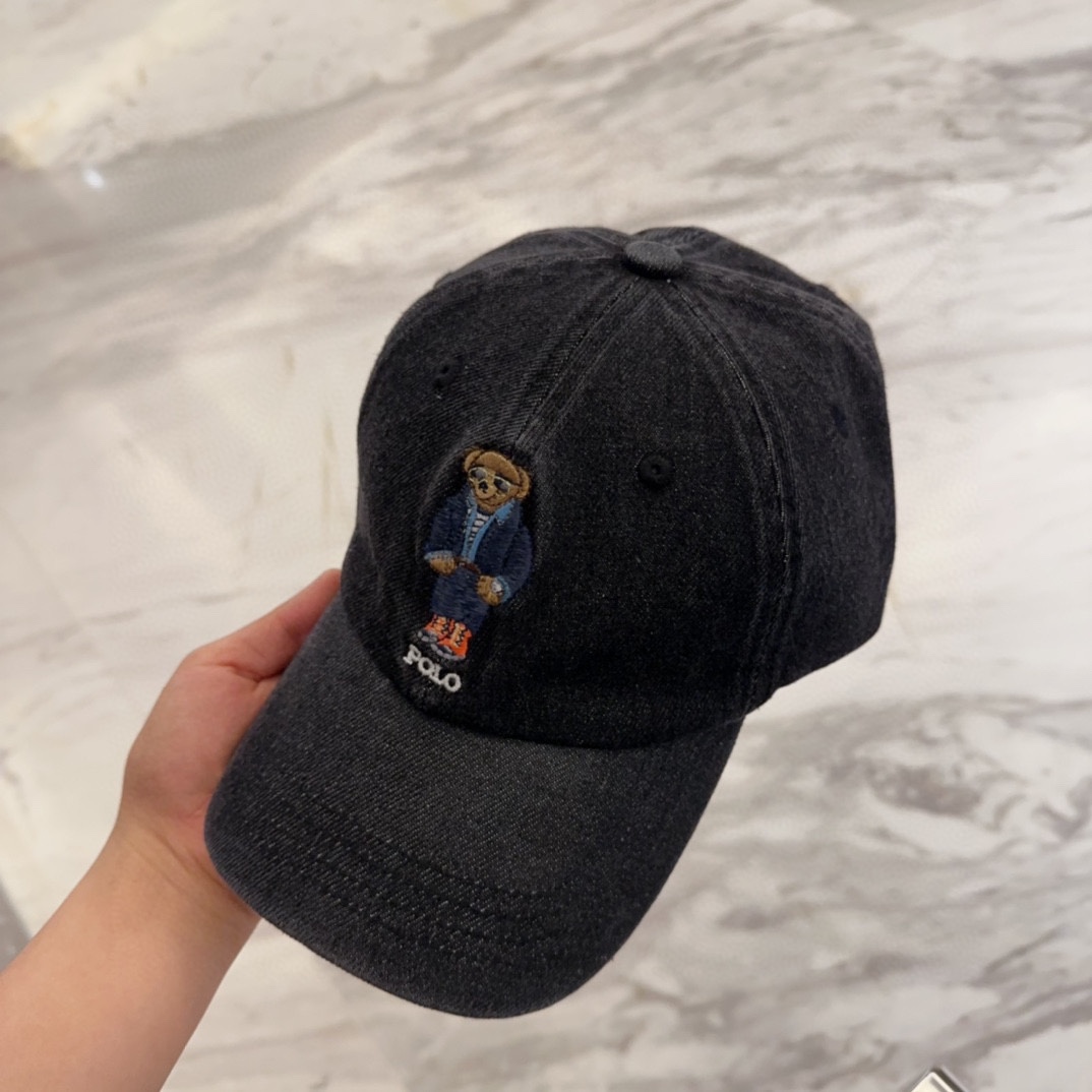 

保罗 POLO经典刺绣牛仔棒球帽，太阳帽，4D刺绣，精工细做缝制而成！休闲时尚 郊外运动，假日外出少
