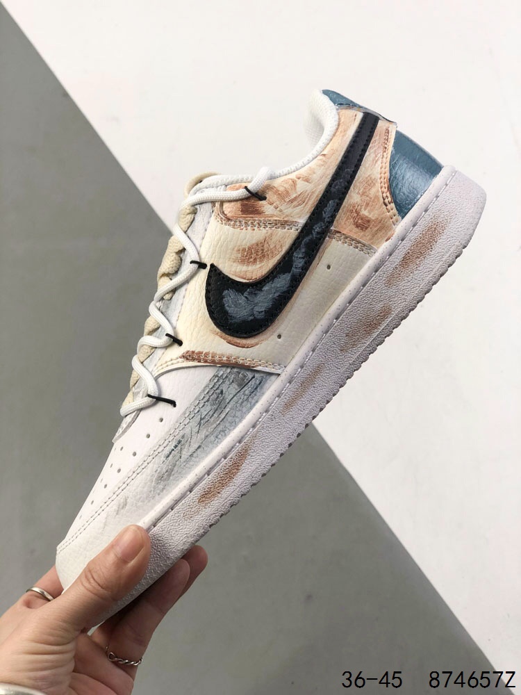 Nike Court Vision Low Custom Graffiti Sneakers - Comfort and Style 7 i1745863788 7268 5