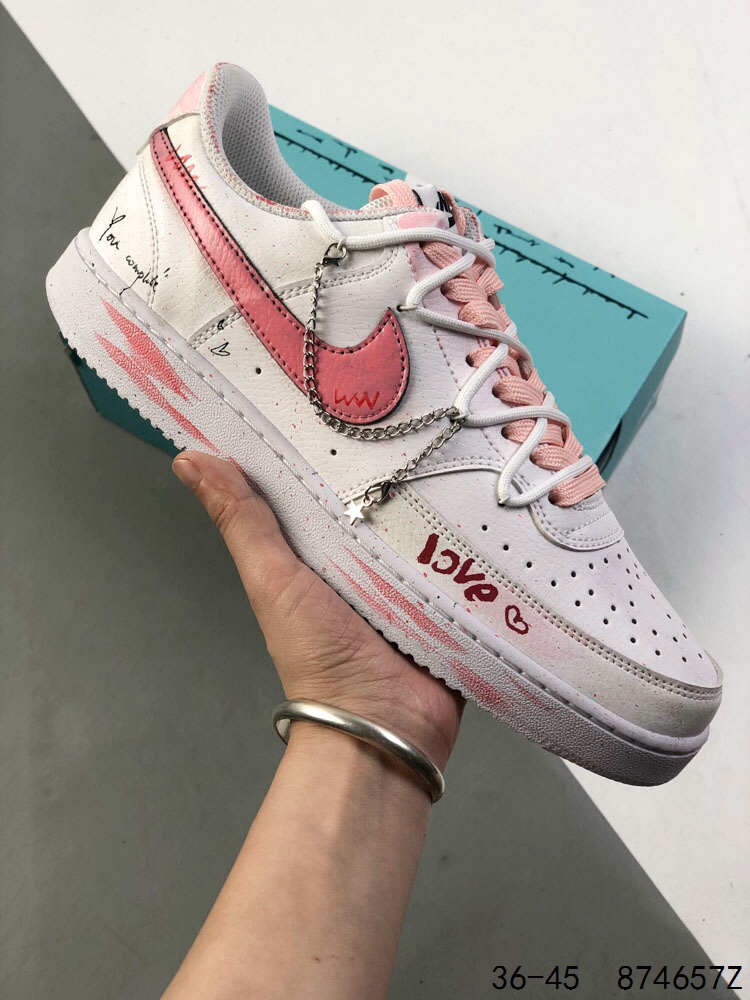 Nike Court Vision Low Custom Graffiti Sneakers - Comfort and Style 4 i1745863788 8516 2