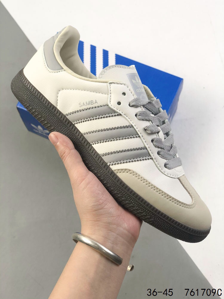 Adidas Originals Samba Vegan OG Casual Sneakers-Low Top-Classic Style