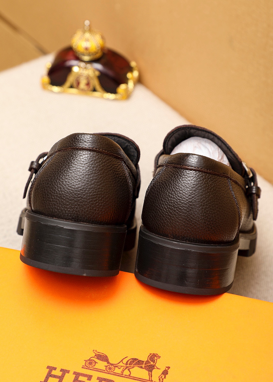 Hermes Leather Loafers with Buckle Detail - Premium Quality & Comfort 10 i1745889498 3034 8