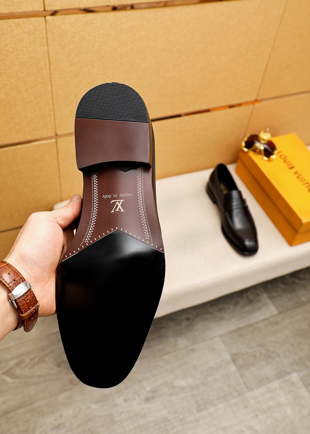 Louis Vuitton Leather Loafers, Classic Style, Comfortable Fit, Sizes 38-44 10 i1745890333 3946 8