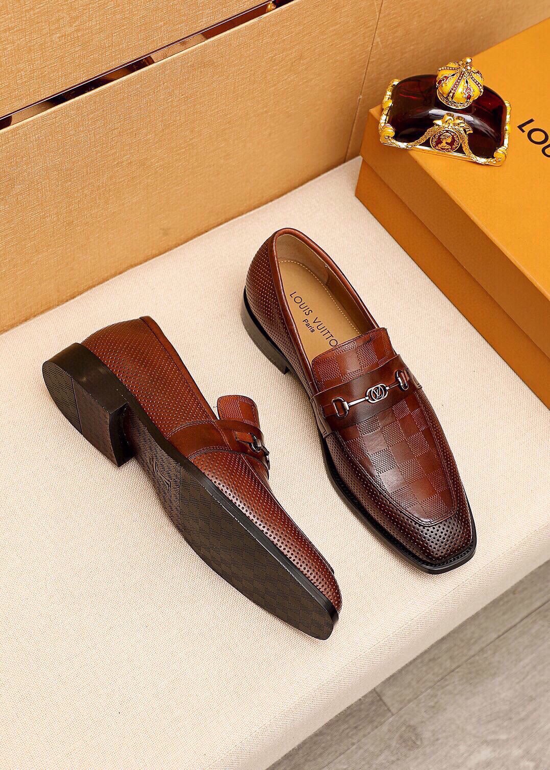 Louis Vuitton Leather Loafers for Men - Brown, Luxurious & Comfortable 3 i1745890469 1204 1