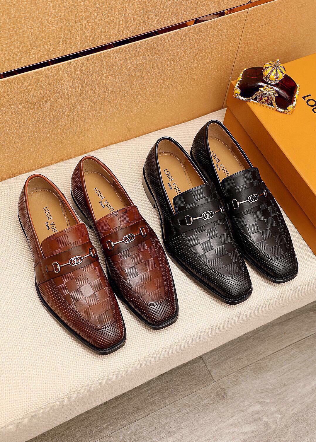 Louis Vuitton Leather Loafers for Men - Brown, Luxurious & Comfortable 6 i1745890469 7826 4