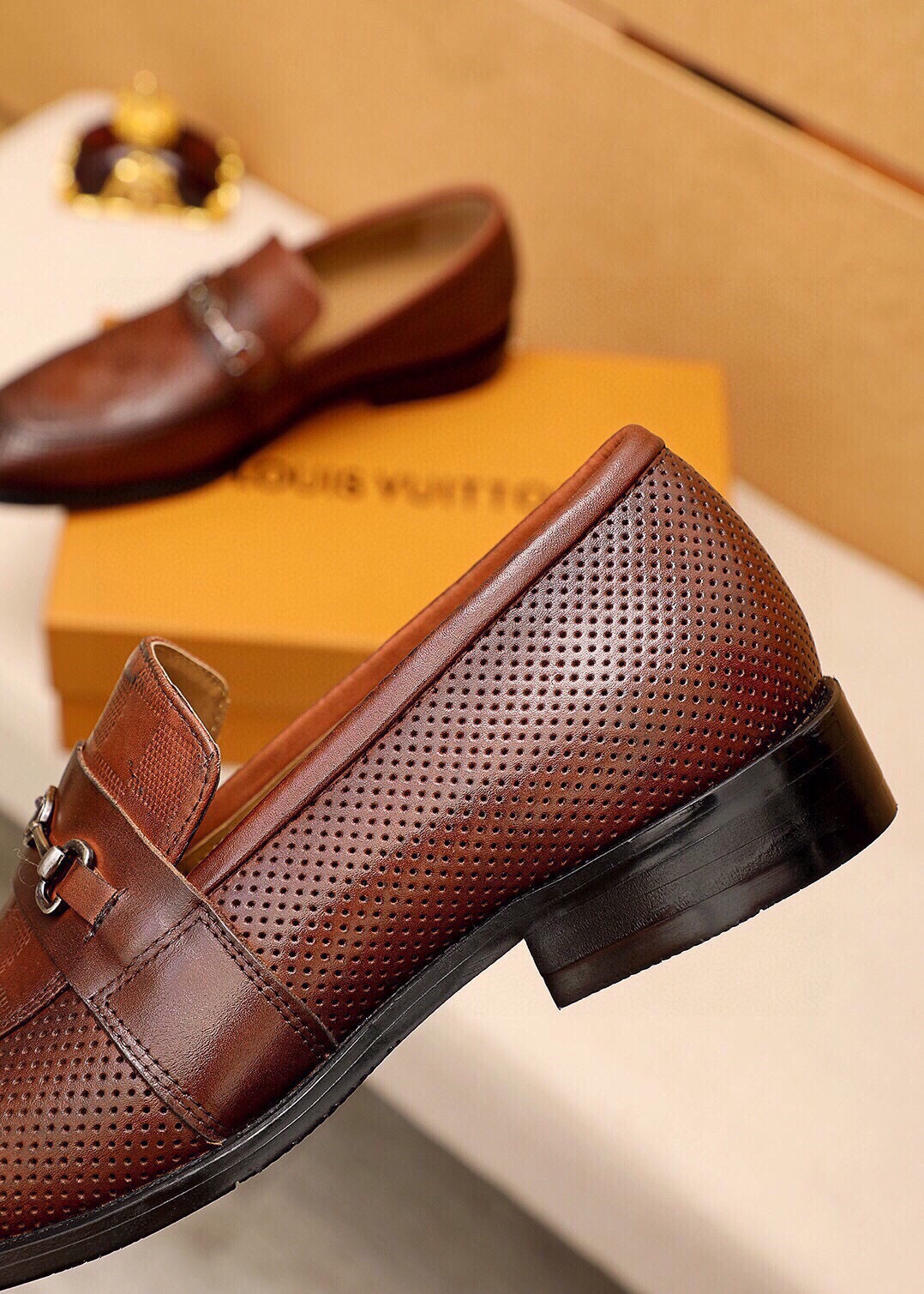 Louis Vuitton Leather Loafers for Men - Brown, Luxurious & Comfortable 9 i1745890469 8685 7