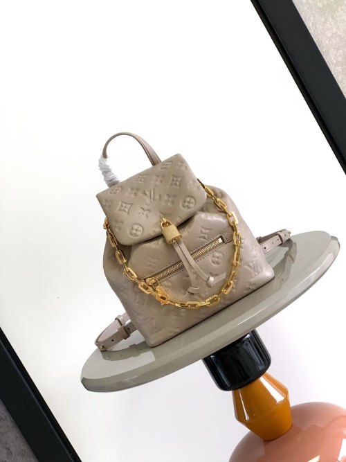 Louis Vuitton Coussin Backpack Small Size Monogram Embossed Leather Bag 1 Louis Vuitton Coussin Backpack Small Size Monogram Embossed Leather Bag