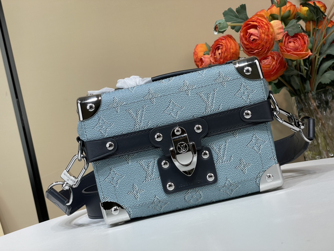 批 顶级原单复刻独家实拍📷【Soul Trunk 盒子手袋】M15035 浅...