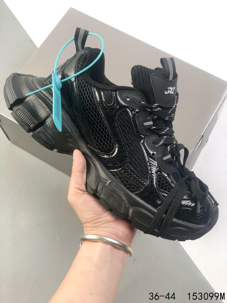 Balenciaga 3XL Runner Kith Four.Color Retro Casual Shoes