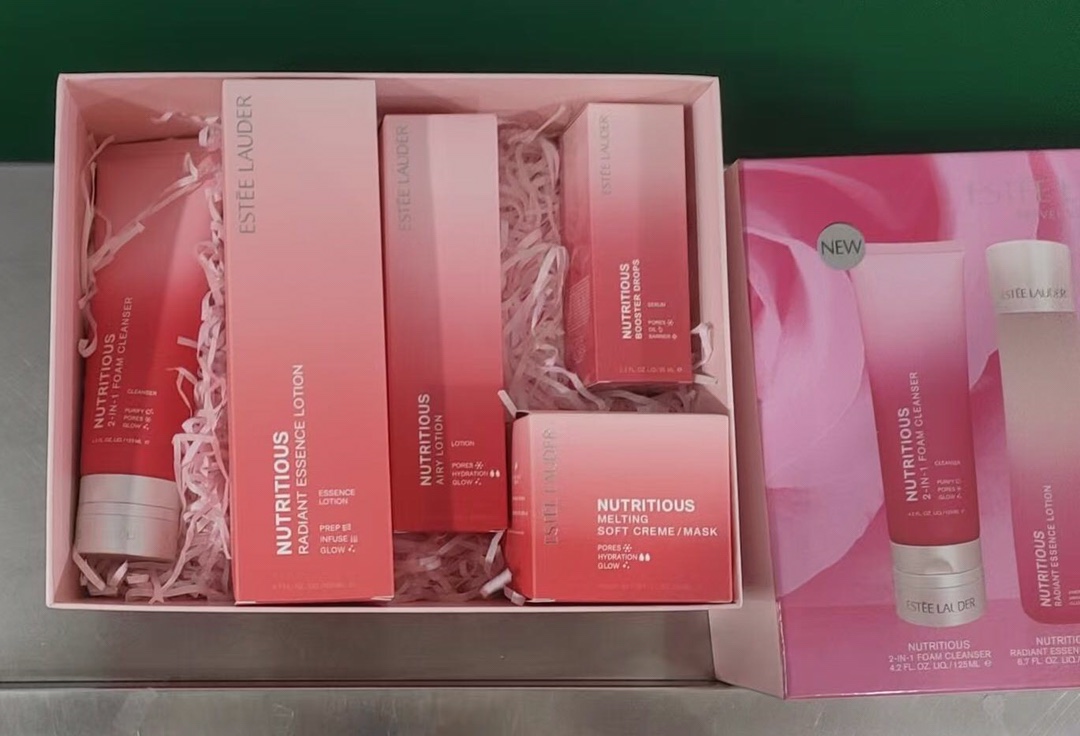 150! Estuche de madera de 5 piezas de Estée Lauder Red石榴