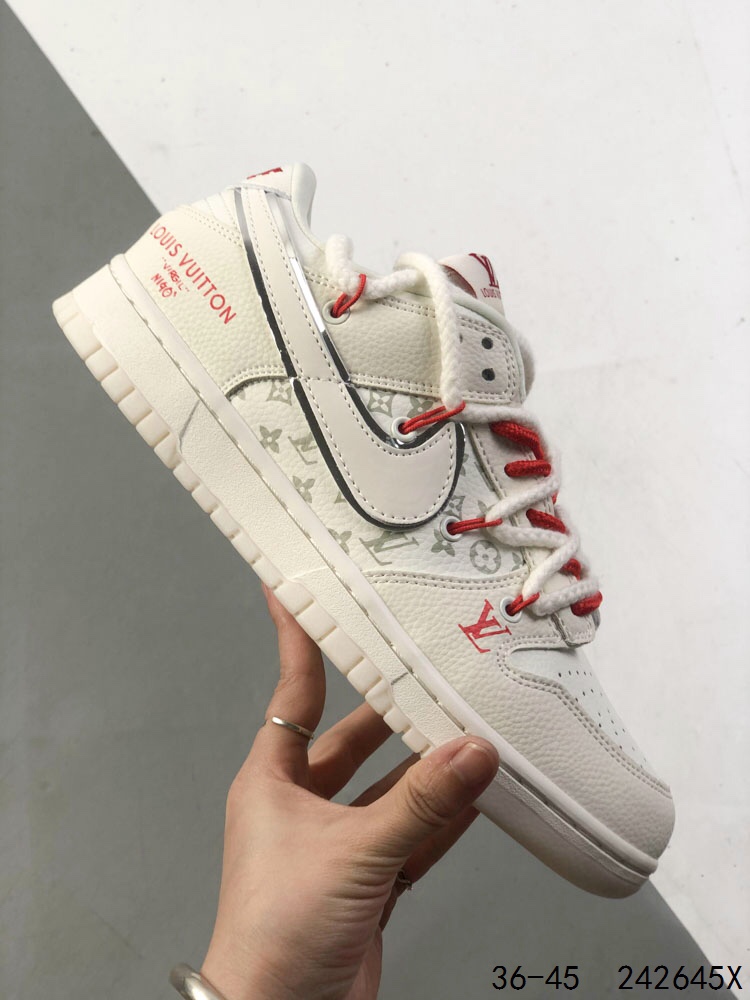 Nike SB Dunk Low Louis Vuitton Sneakers, Retro Low-Top Skateboarding Shoes 7 i1745938441 3885 5