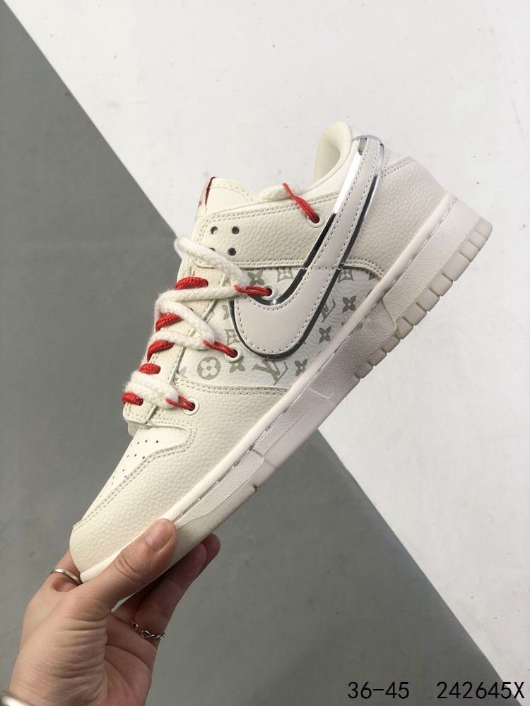 Nike SB Dunk Low Louis Vuitton Sneakers, Retro Low-Top Skateboarding Shoes 6 i1745938441 5651 4