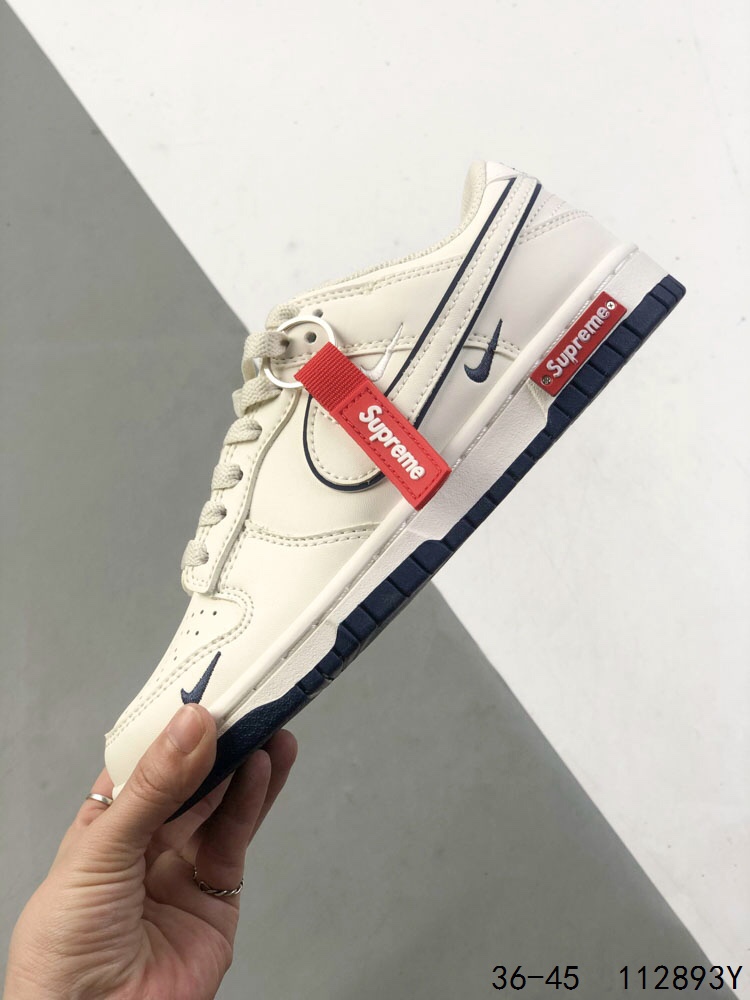 Nike SB Dunk Low Supreme Collab Sneakers Low-Top Skateboarding Shoes 7 i1745938876 8816 5