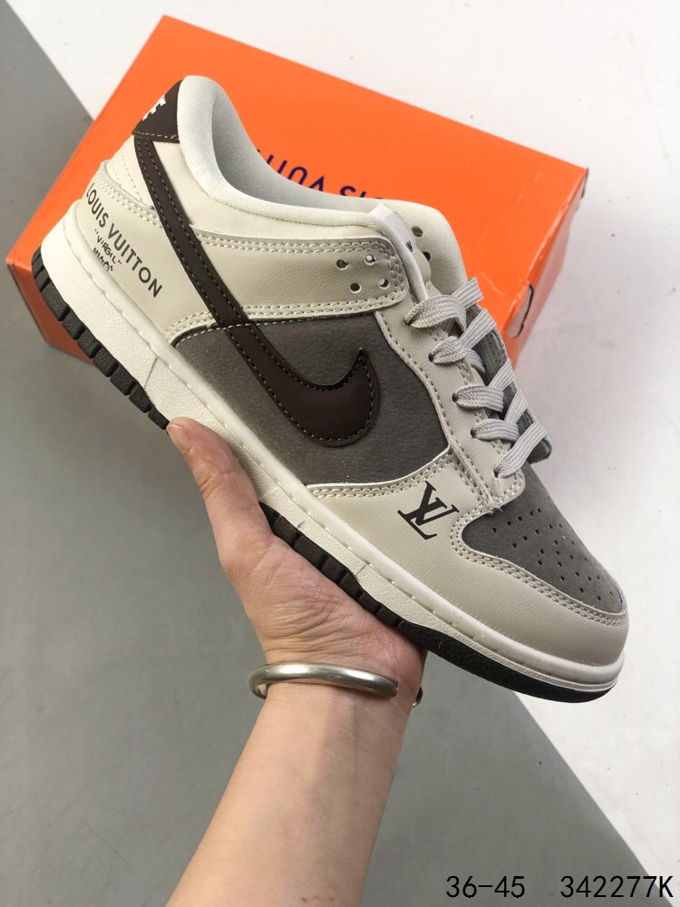 Nike SB Dunk Low Louis Vuitton Sneakers Low-Top Skateboarding Shoes