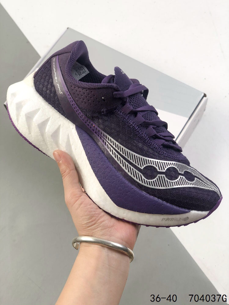 Saucony Endorphin Pro 4: Purple Running Shoes - Superior Cushioning & Energy