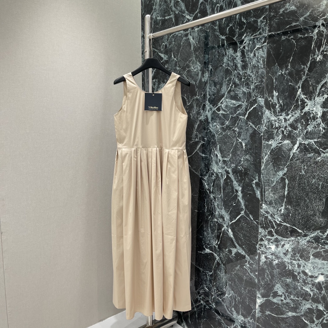 Elegant Sleeveless A-Line Dress - Retro Chic, Breathable, and Flattering 5 i1745987985 7635 3
