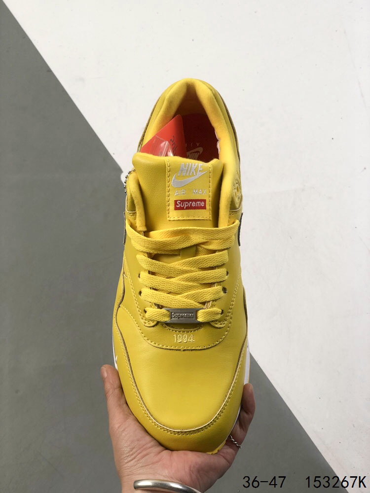 Nike Air Max 1 Retro Yellow Athletic Shoes for Men and Women 8 i1746020841 9931 6