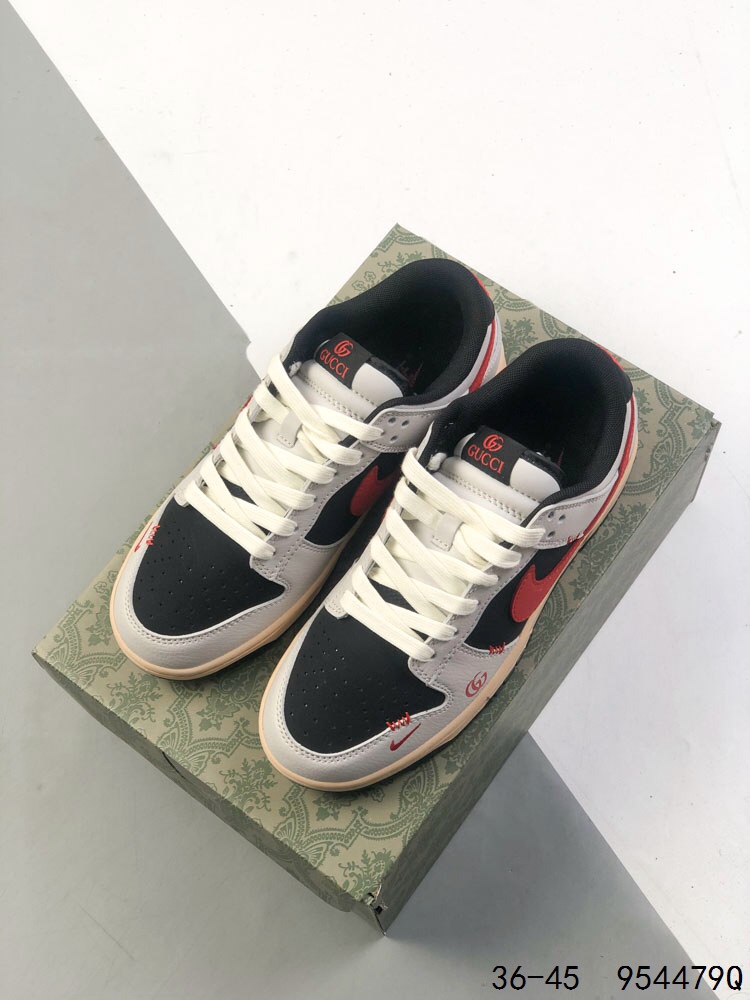 Nike SB Dunk Low Gucci Custom Sneakers Retro Low-Top Skateboarding Shoes 3 i1746021020 2326 1