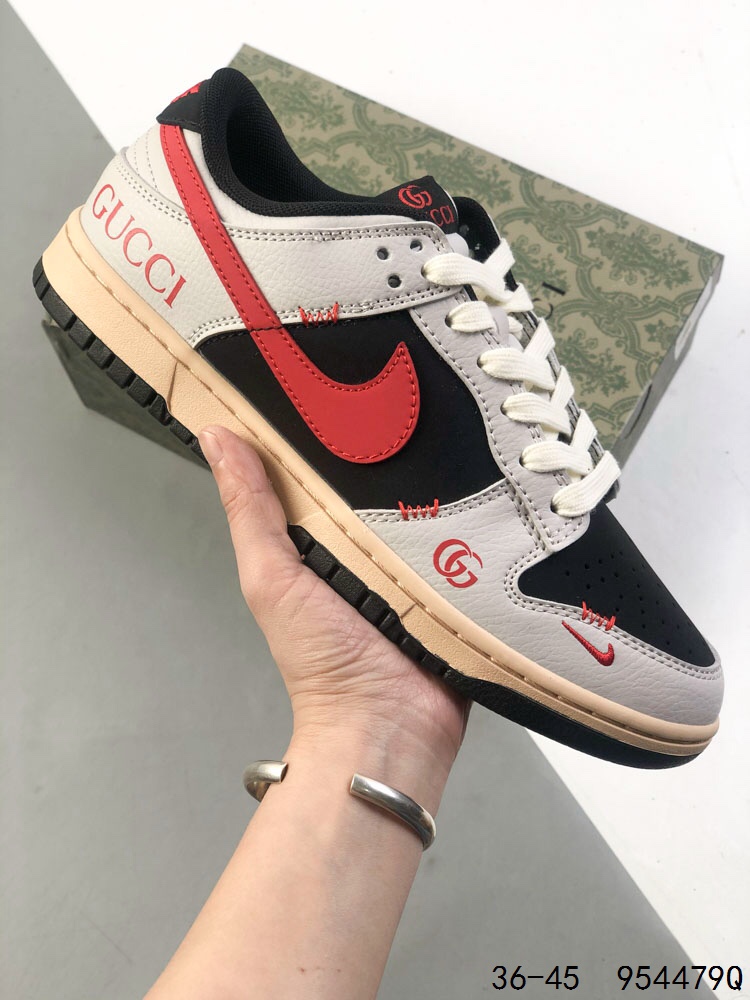 Nike SB Dunk Low Gucci Custom Sneakers Retro Low-Top Skateboarding Shoes 2 i1746021020 5953 0