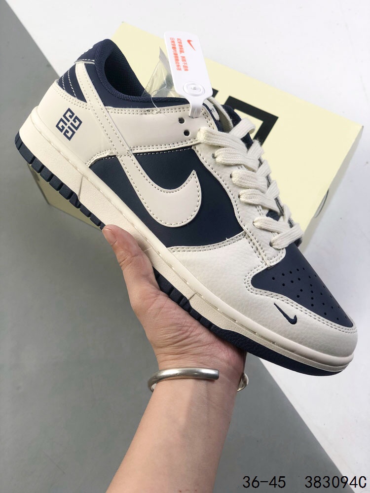 Burberry Air Jordan 1 Low Retro Casual Basketball Shoes - Cream/Grey 7 i1746022582 6146 5