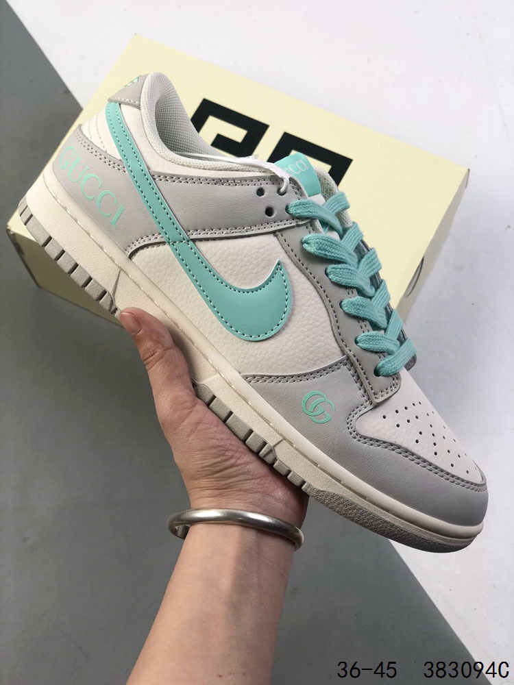 Burberry Air Jordan 1 Low Retro Casual Basketball Shoes - Cream/Grey 3 i1746022582 942 1