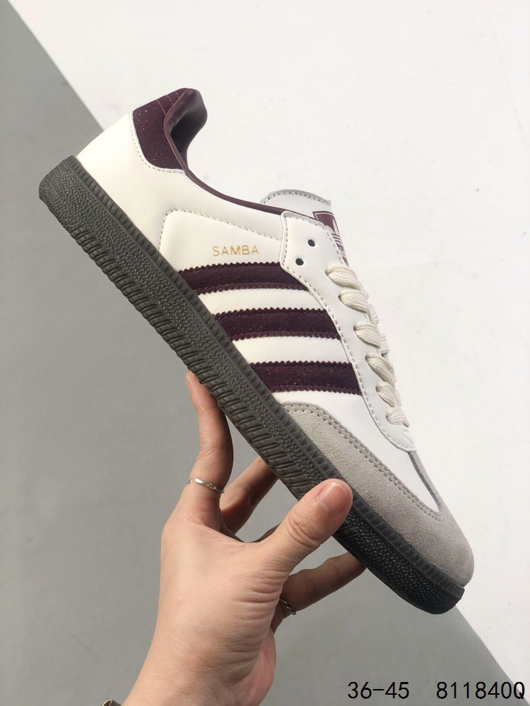 Adidas Samba Vegan OG Low-Top Sneakers Casual Shoes - Style & Comfort 5 i1746025131 621 3