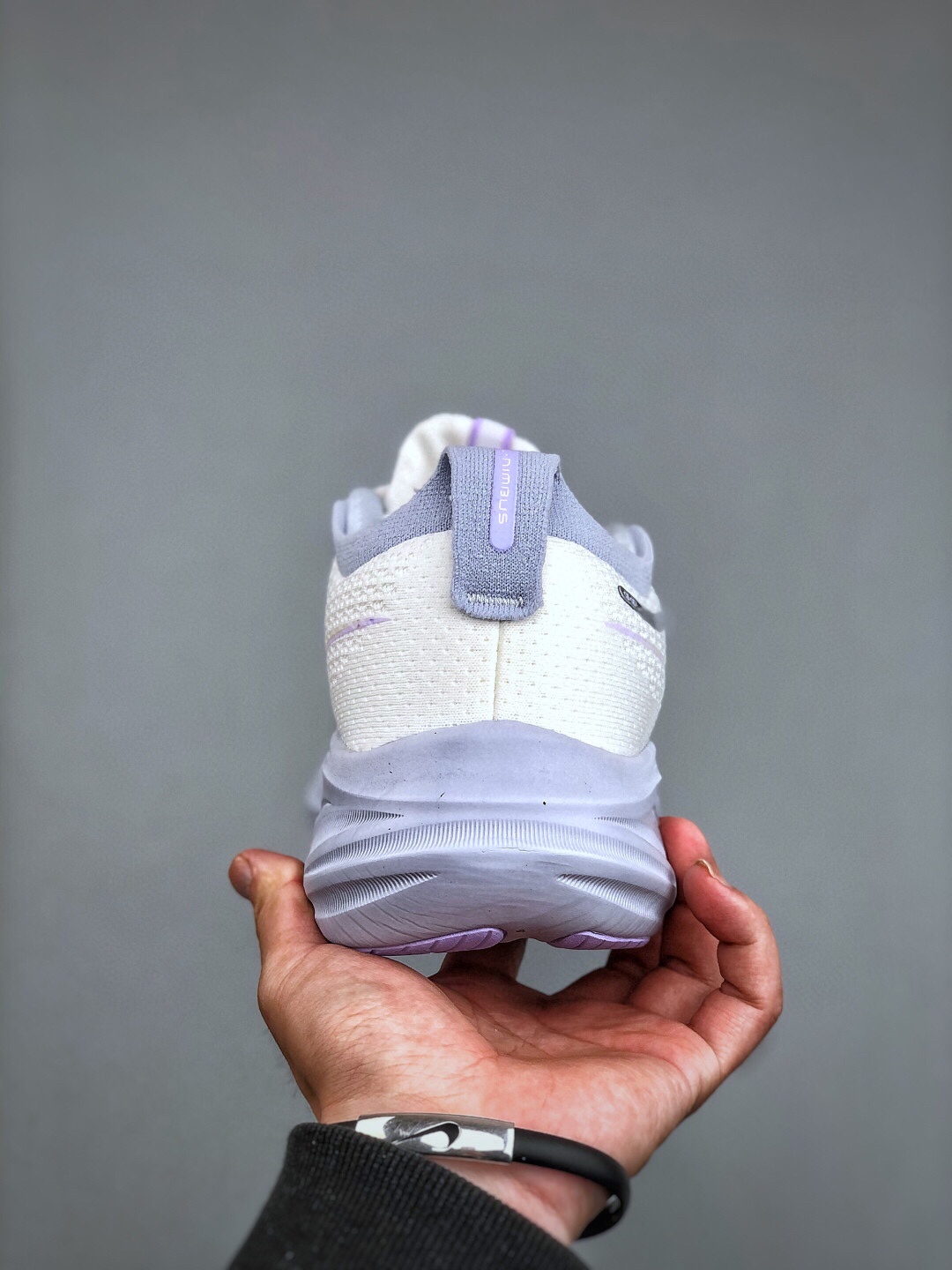 Asics Gel-Nimbus 26 White/Lavender Running Shoes - Breathable and Durable 4 i1746032113 3668 2