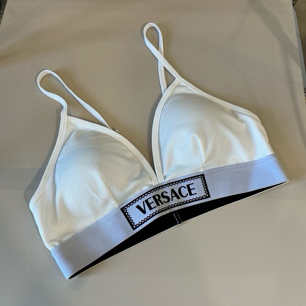 。
Versac*新款织带比基尼分体泳衣套装 黑色白色ＳＭＬ