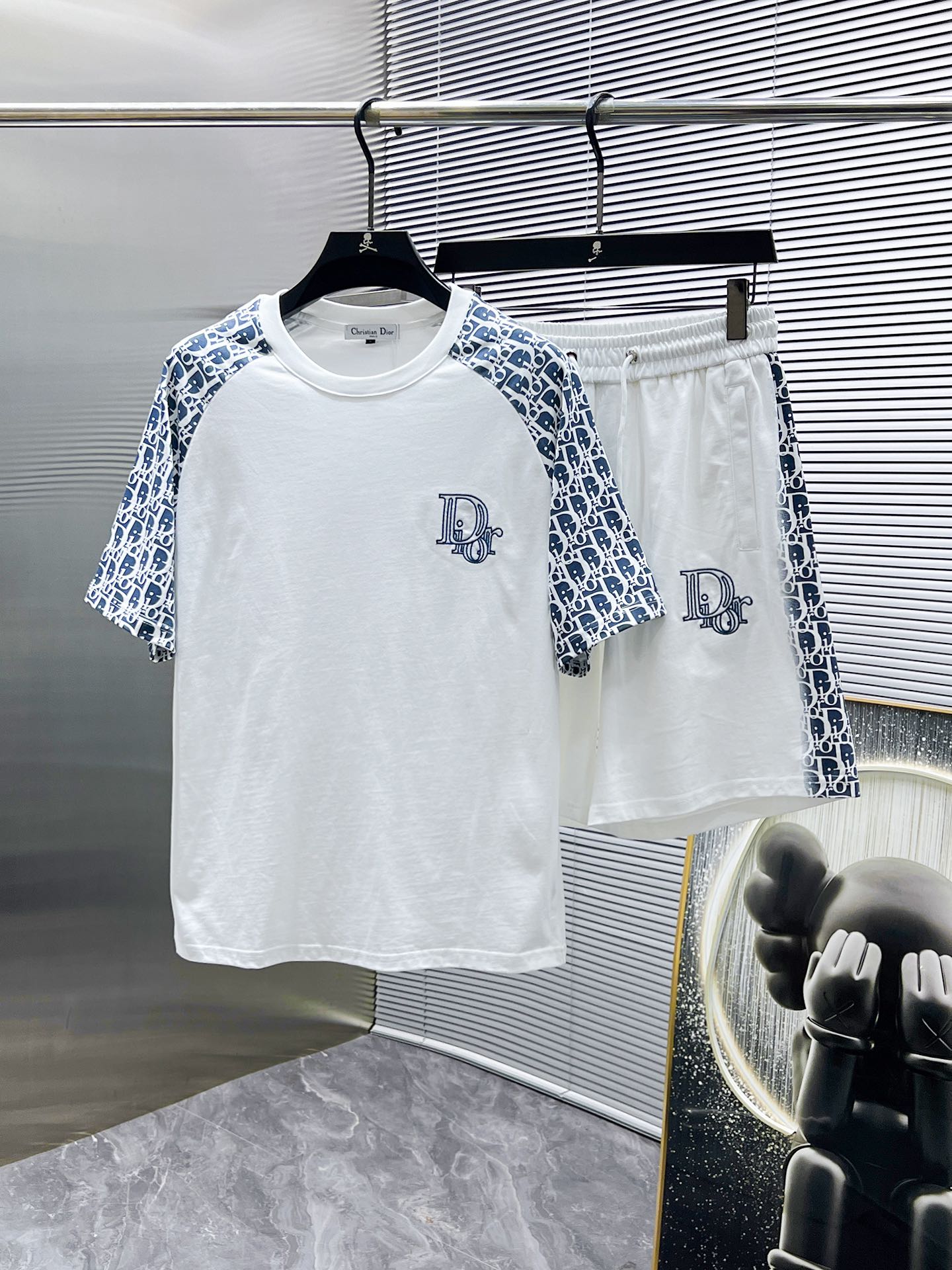 Dior 2025 Zomerse Casual Short Sleeve Shorts Set - Premium Kwaliteit