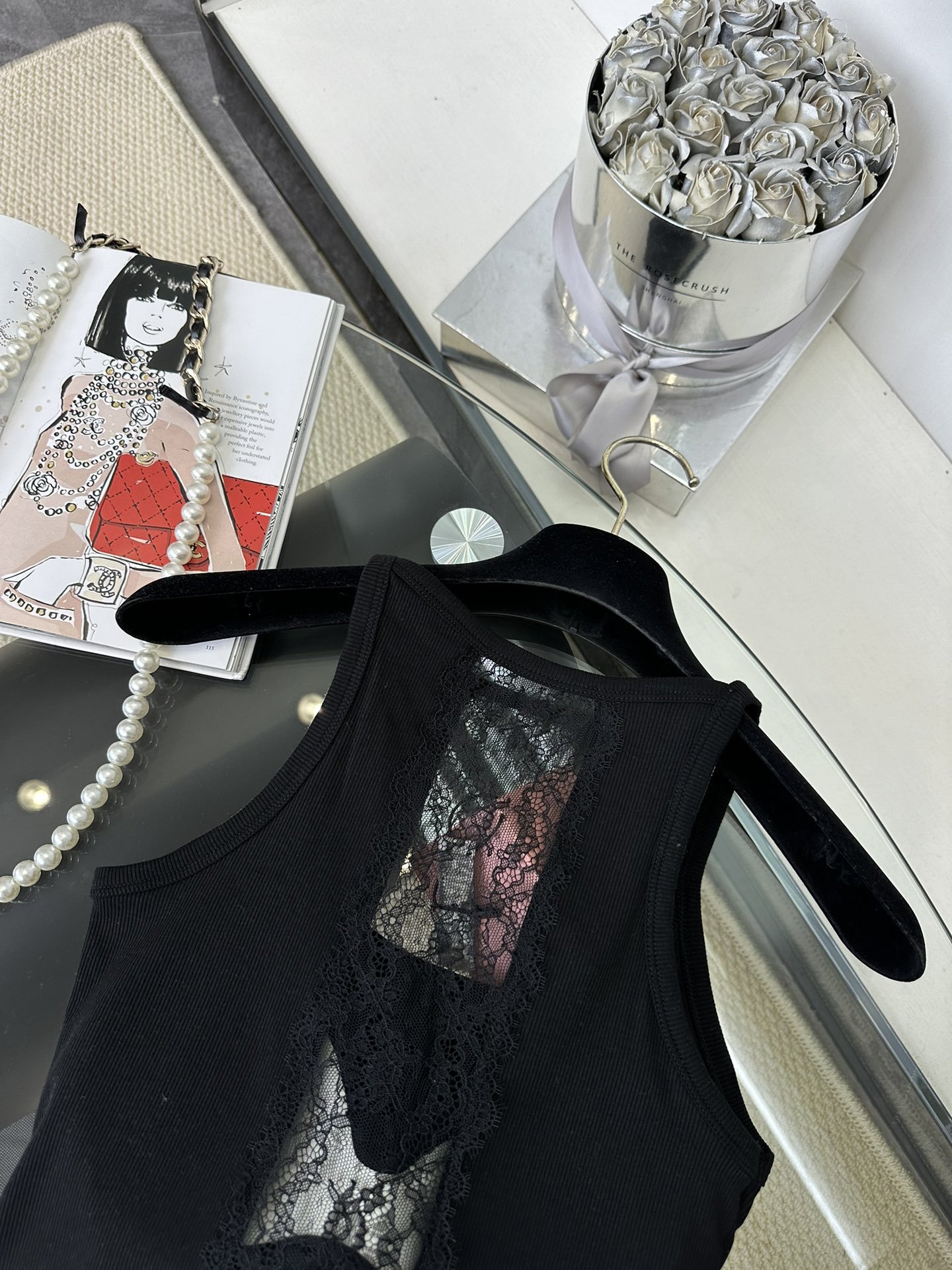 Miu Miu Lace-Trimmed Camisole Top with Built-in Bra - Versatile & Chic 7 i1746165098 2272 5