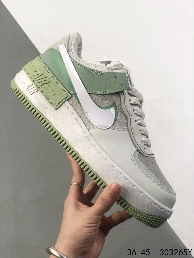 Nike Air Force 1 AF1 Low Macaron Series Casual Sneakers - Light Green 5 i1746180716 7233 3