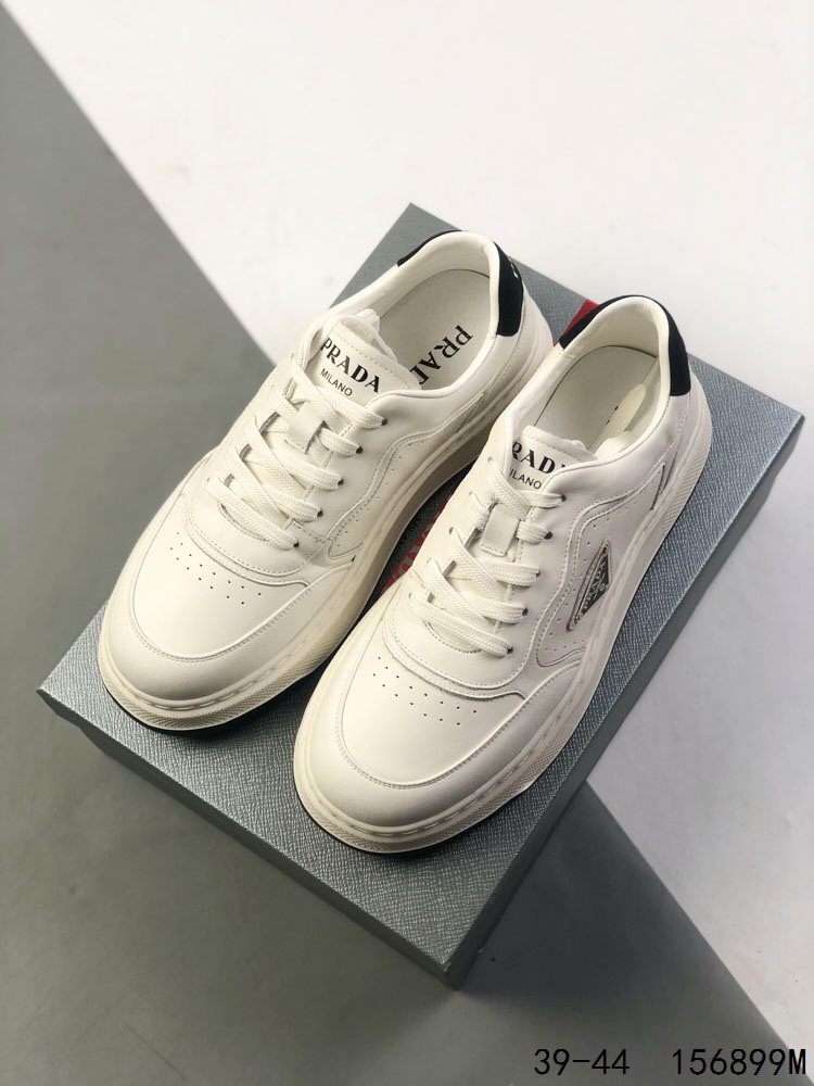 Prada Cloudbust Thunder Sneakers - White Leather Couple's Fashion Sneakers 8 i1746180792 1526 6