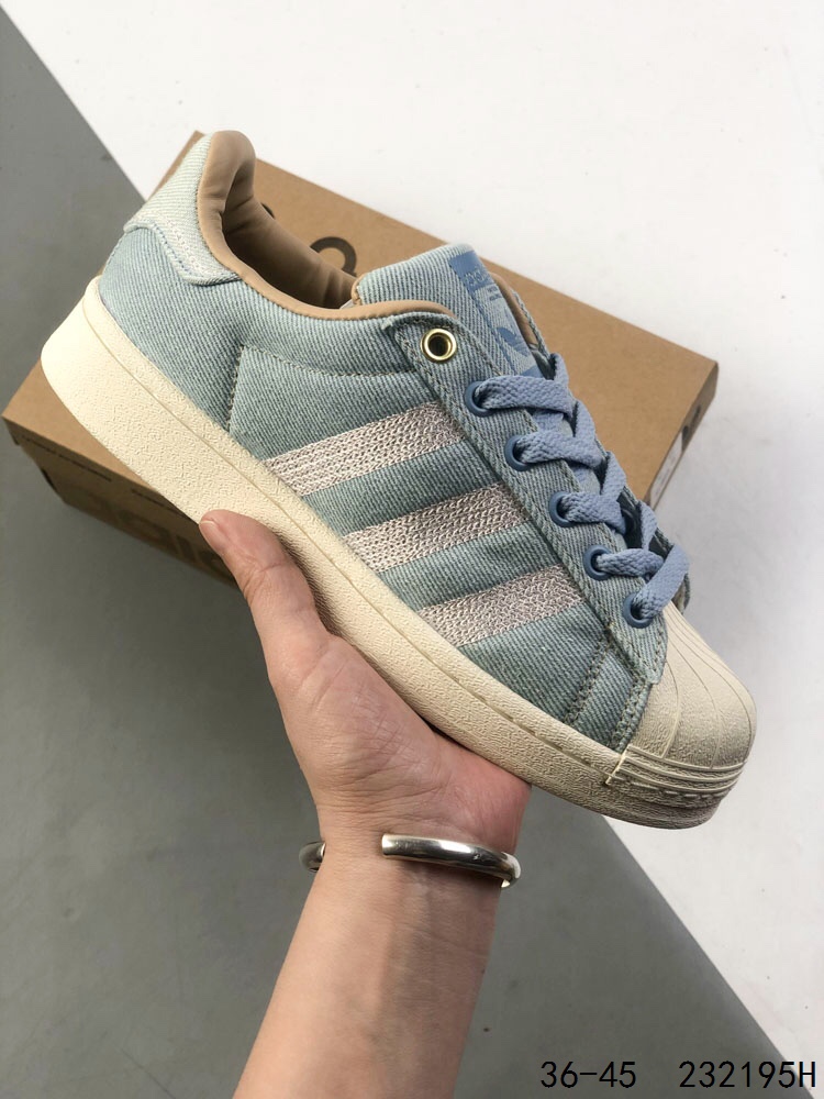 Adidas Superstar Denim Casual Sneakers Iconic Shell Toe Design 2 i1746196481 8888 0