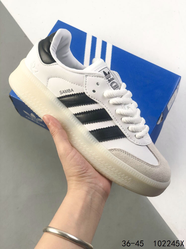 Adidas Sambae Valentine Xlg Low Casual Sneakers Leather Upper For Men 8 i1746198975 7129 6