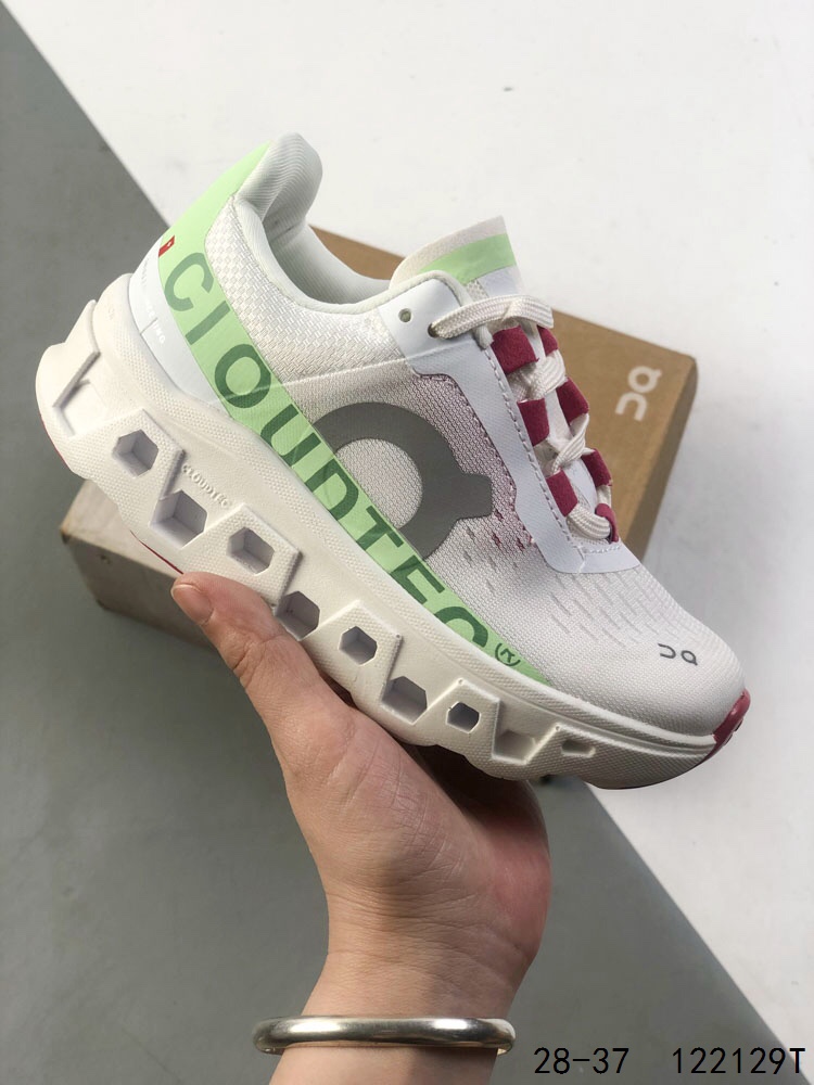 On Running Cloudvista White/Lime Women's Athletic Shoes Size US 5-10 2 i1746201651 4849 0