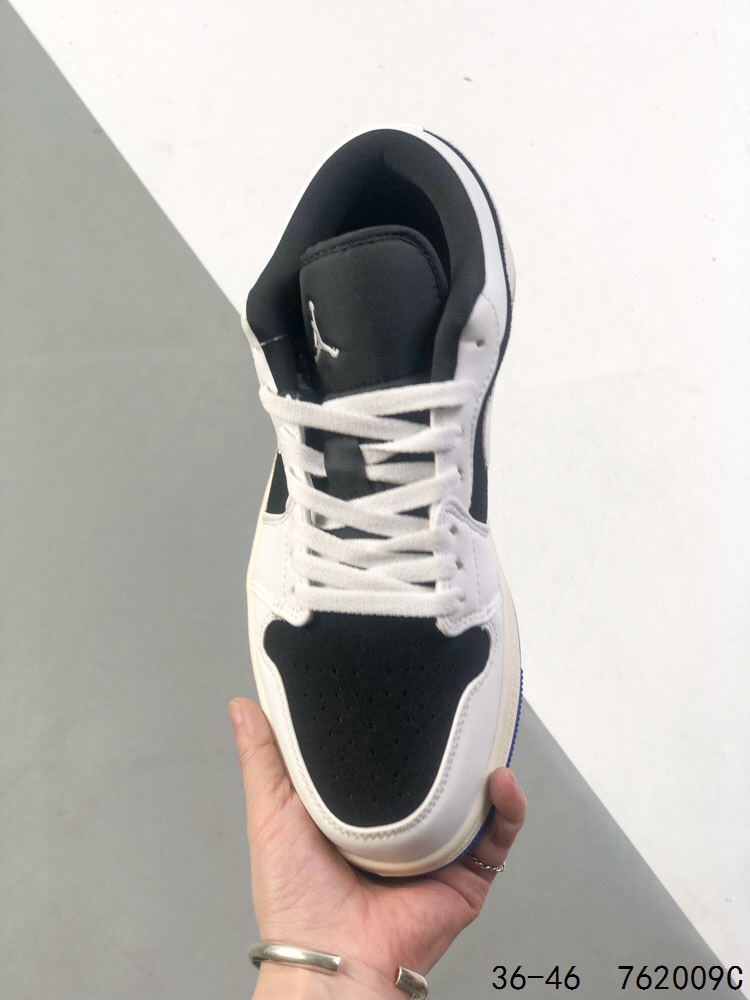 Air Jordan 1 Low Retro Basketball Shoes - Black & White, Classic Style 8 i1746203741 1874 6