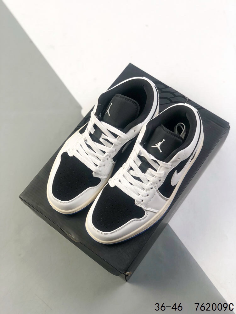 Air Jordan 1 Low Retro Basketball Shoes - Black & White, Classic Style 3 i1746203741 1920 1