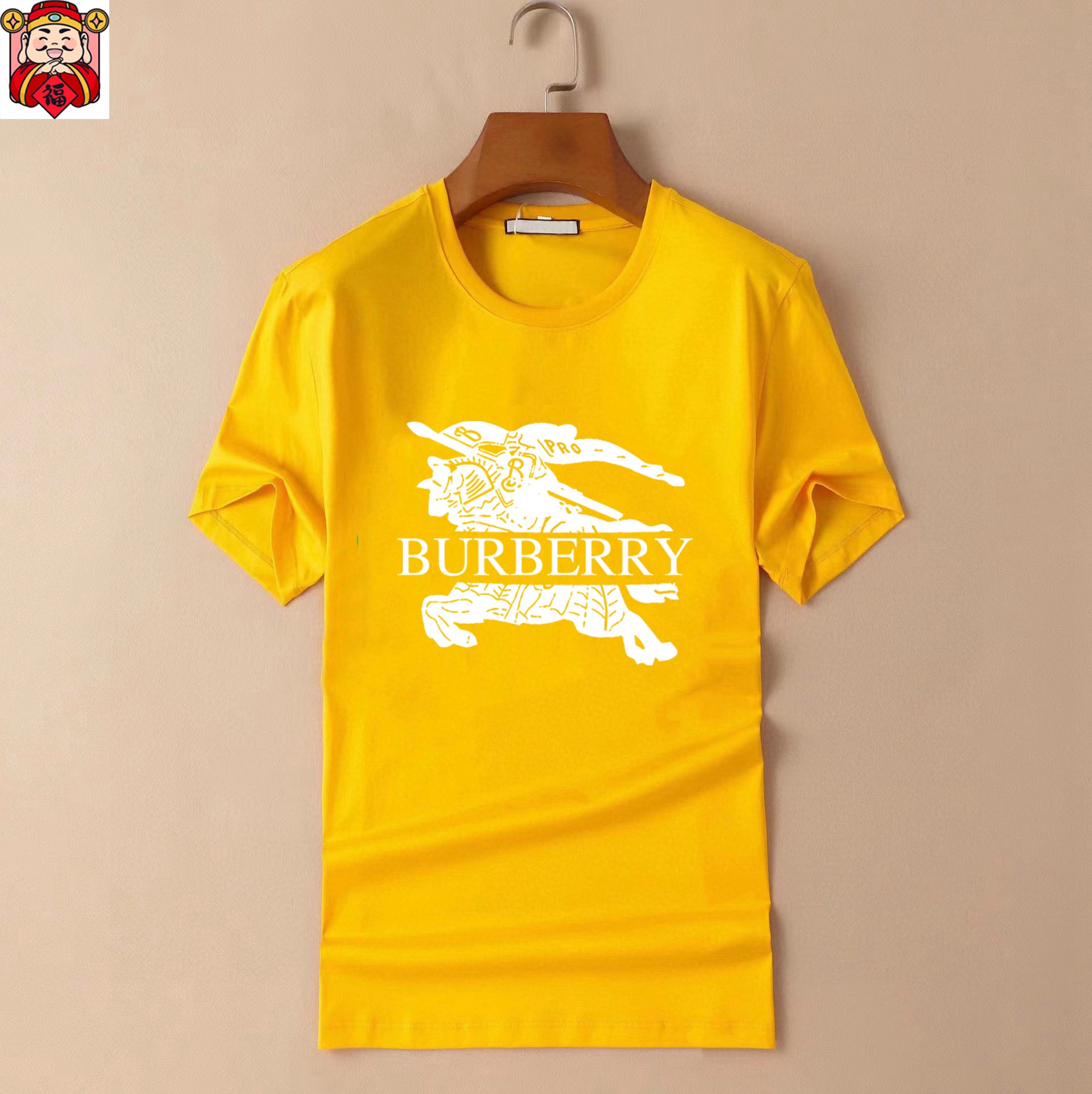 Burberry 品牌【BURBERRY 巴宝莉】(胖子福音) 男士休闲短袖T恤 2025春夏新品