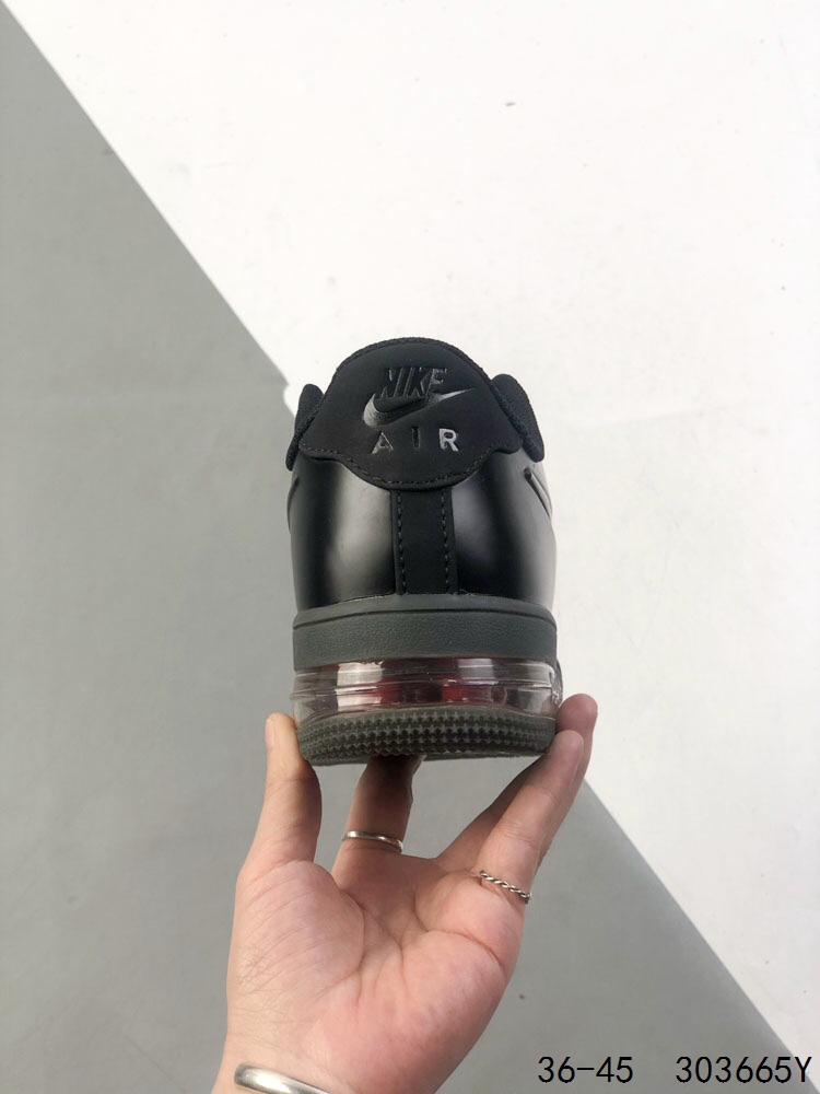 Nike Air Force 1 Low Black Casual Sneakers with Visible Air Cushioning 10 i1746280431 3396 8