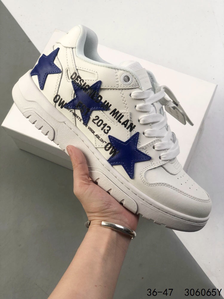 Off-White Out Of Office Low-Top Leather Sneakers - Retro Style & Comfort 2 i1746280562 6690 0