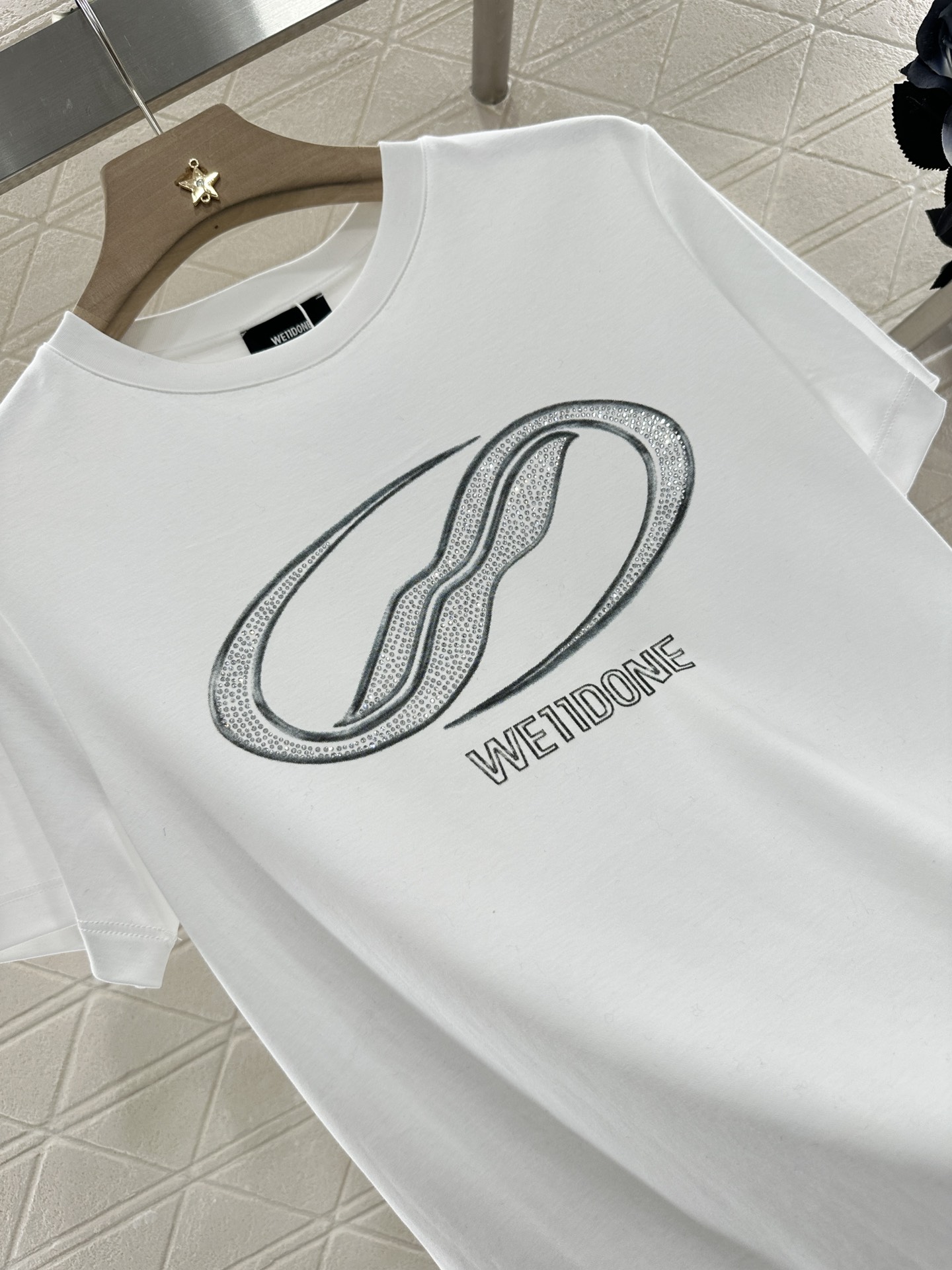 We11don 2025 New Product: Custom Cotton Tee with High Fashion Details - 图片 7
