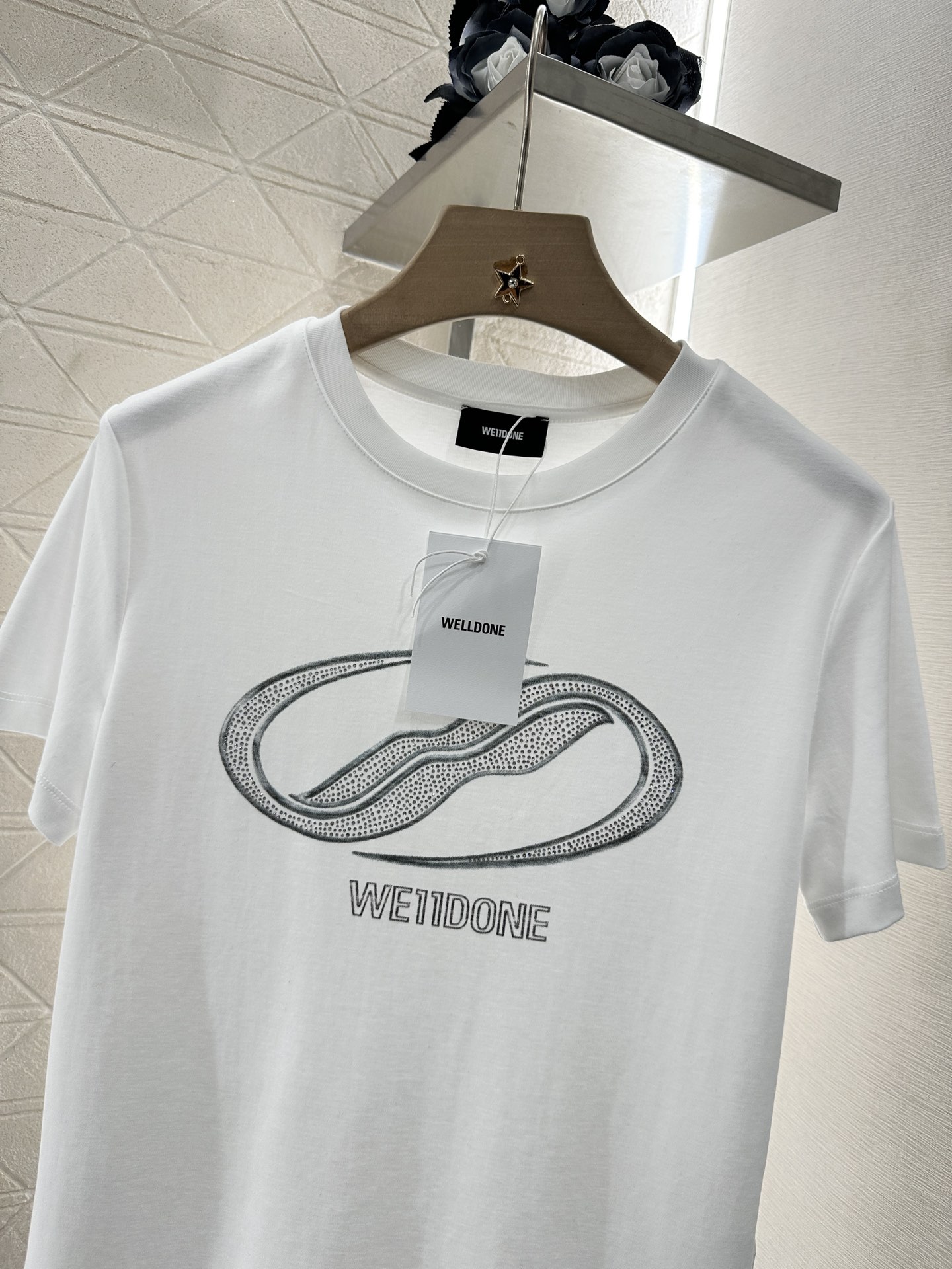 We11don 2025 New Product: Custom Cotton Tee with High Fashion Details - 图片 3