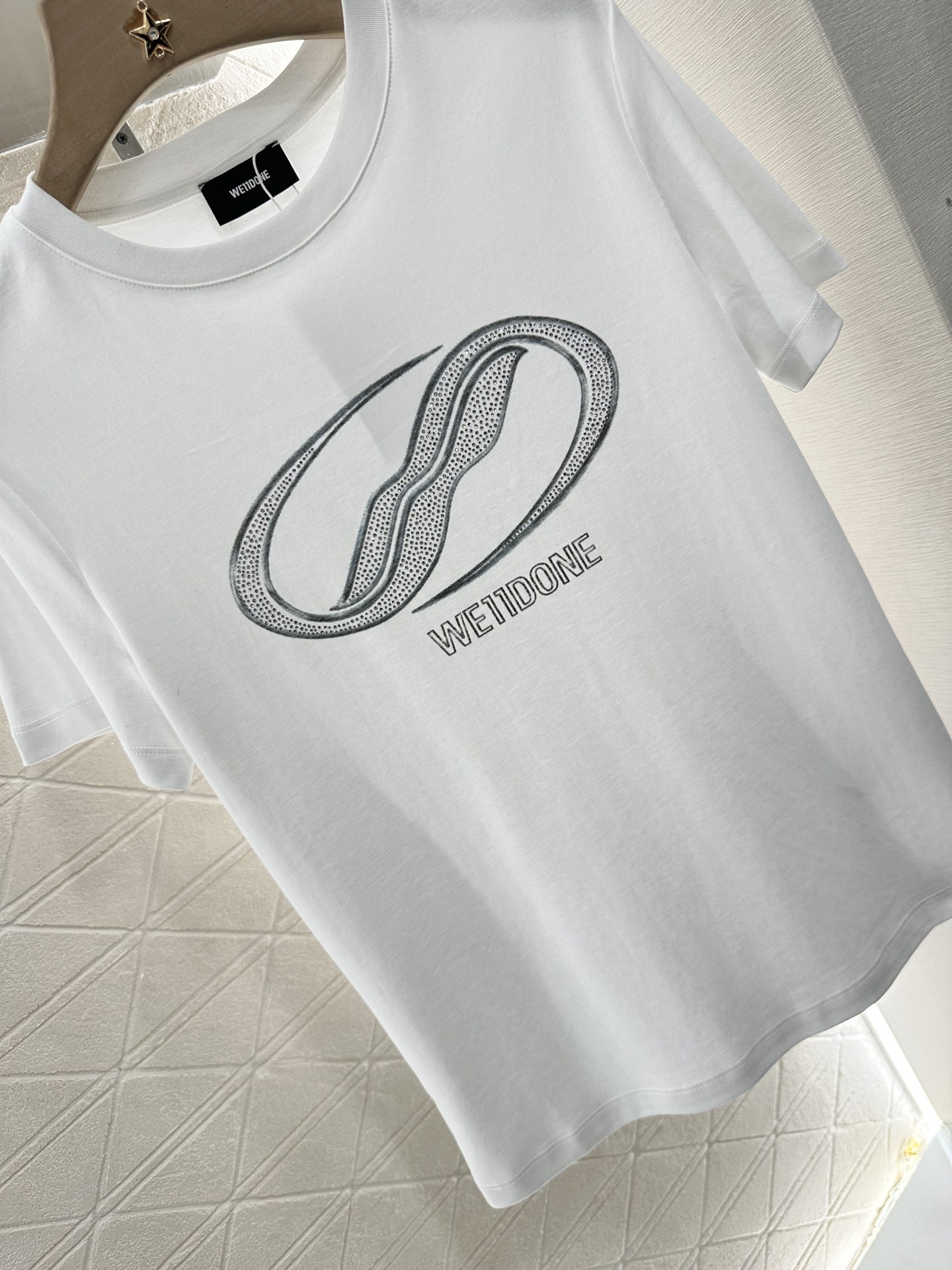 We11don 2025 New Product: Custom Cotton Tee with High Fashion Details - 图片 5