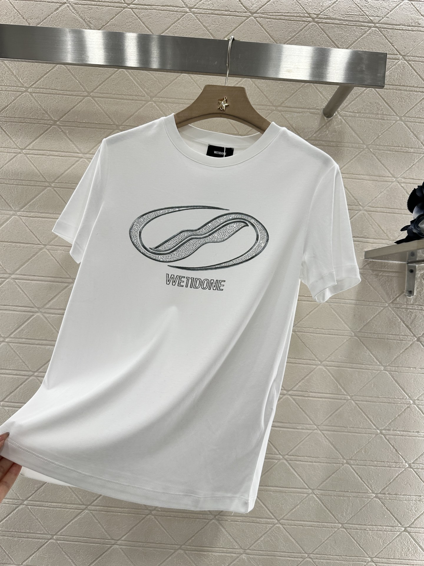 We11don 2025 New Product: Custom Cotton Tee with High Fashion Details - 图片 8