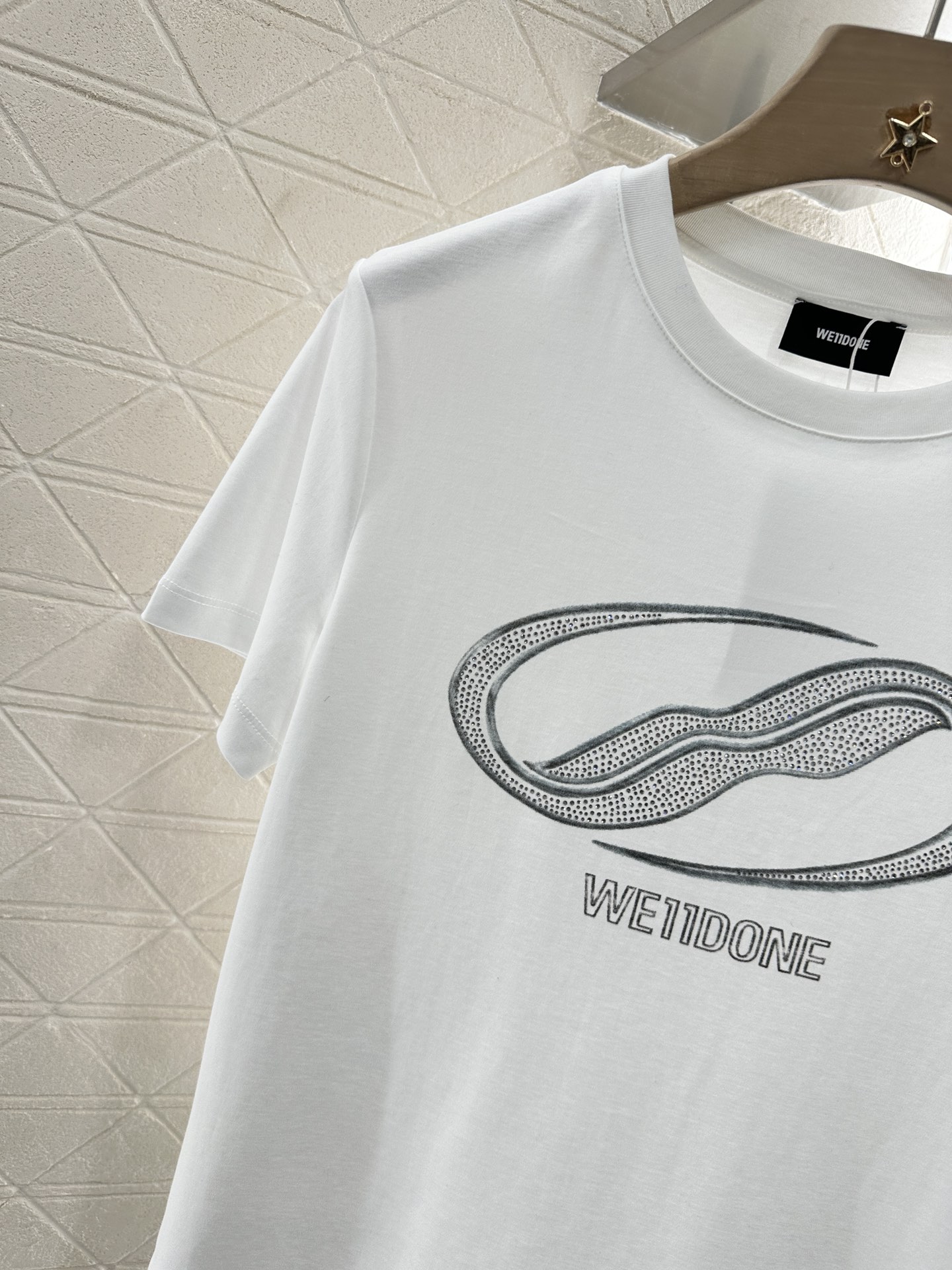 We11don 2025 New Product: Custom Cotton Tee with High Fashion Details - 图片 6